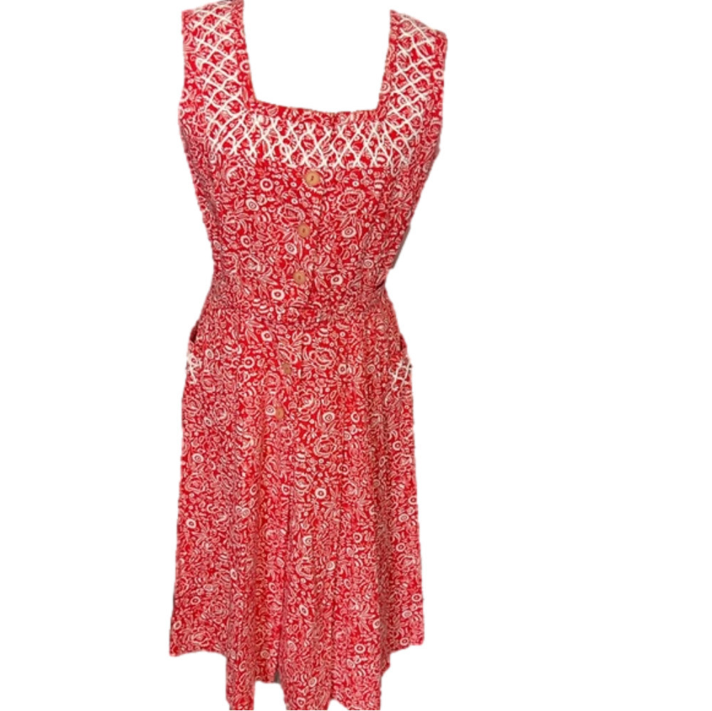 Vintage Wildman Original 50’s Floral Daydress with Belt and Pockets